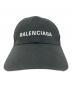 BALENCIAGA (バレンシアガ) ロゴキャップ ブラック サイズ:L：13000円