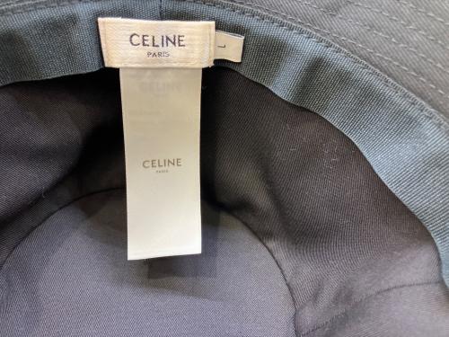 CELINE（セリーヌ）CELINE (セリーヌ) ハット ブラック サイズ:Lの古着・服飾アイテム