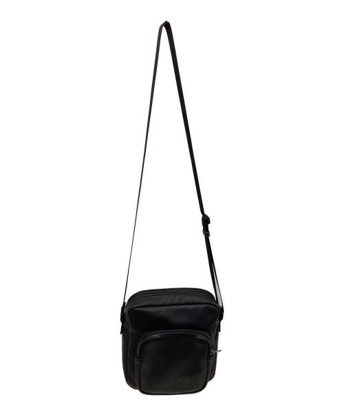 ARMANI EXCHANGE（アルマーニ エクスチェンジ）ARMANI EXCHANGE (アルマーニ エクスチェンジ) ショルダーバッグ ブラックの古着・服飾アイテム