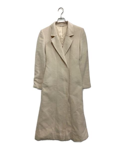 Snidel（スナイデル）Snidel (スナイデル) ウールコート アイボリー サイズ:Mの古着・服飾アイテム
