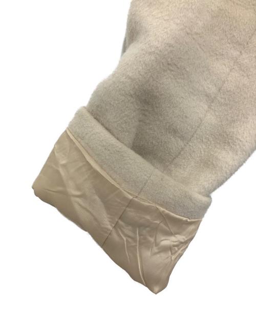 Snidel（スナイデル）Snidel (スナイデル) ウールコート アイボリー サイズ:Mの古着・服飾アイテム