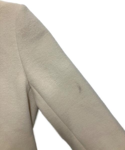 Snidel（スナイデル）Snidel (スナイデル) ウールコート アイボリー サイズ:Mの古着・服飾アイテム