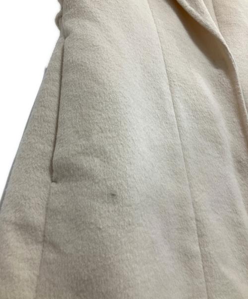 Snidel（スナイデル）Snidel (スナイデル) ウールコート アイボリー サイズ:Mの古着・服飾アイテム
