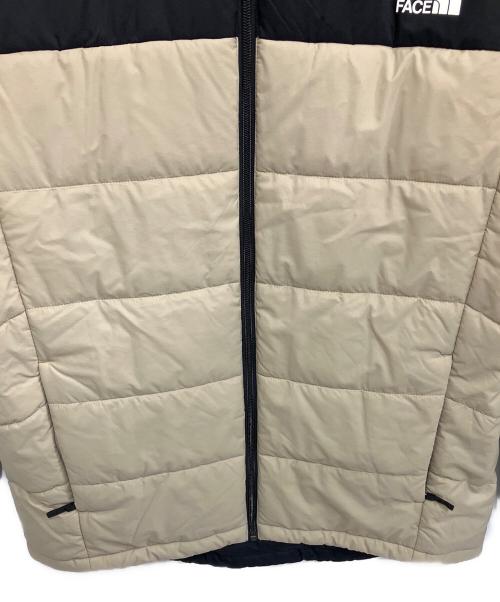 THE NORTH FACE（ザ ノース フェイス）THE NORTH FACE (ザ ノース フェイス) 中綿ジャケット ブラック×ベージュ サイズ:XLの古着・服飾アイテム