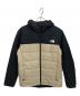 THE NORTH FACE（ザ ノース フェイス）の古着「中綿ジャケット」｜ブラック×ベージュ
