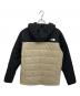 THE NORTH FACE (ザ ノース フェイス) 中綿ジャケット ブラック×ベージュ サイズ:XL：12000円