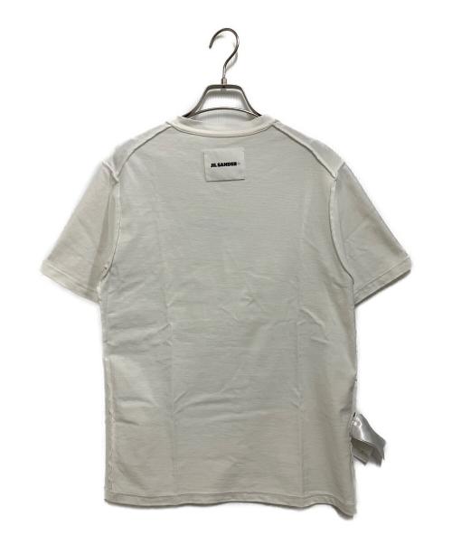JIL SANDER（ジルサンダー）JIL SANDER (ジルサンダー) 半袖カットソー ホワイト サイズ:Sの古着・服飾アイテム