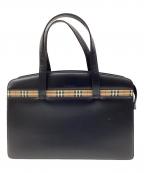 Burberry'sバーバリーズ）の古着「ハンドバッグ」｜ブラック
