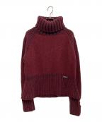BURBERRY BRITバーバリーブリット）の古着「厚手ニット」｜レッド