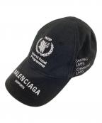 BALENCIAGAバレンシアガ）の古着「World Food Programme Cap」｜ブラック