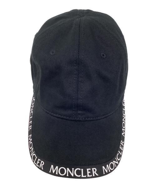MONCLER（モンクレール）MONCLER (モンクレール) ベースボールキャップ ブラックの古着・服飾アイテム
