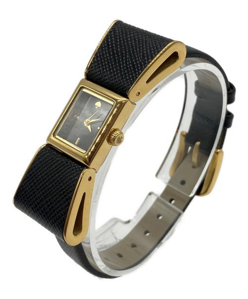 Kate Spade（ケイトスペード）Kate Spade (ケイトスペード) リストウォッチ ブラックの古着・服飾アイテム