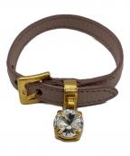 MIU MIUミュウミュウ）の古着「Heart Bijou Bracelet」｜ピンク