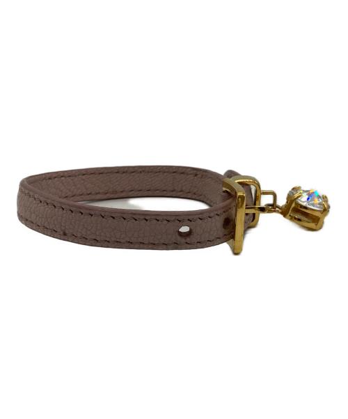MIU MIU（ミュウミュウ）MIU MIU (ミュウミュウ) Heart Bijou Bracelet ピンクの古着・服飾アイテム