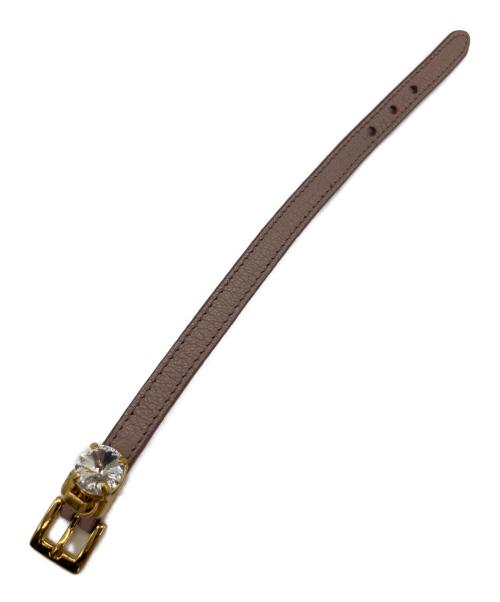 MIU MIU（ミュウミュウ）MIU MIU (ミュウミュウ) Heart Bijou Bracelet ピンクの古着・服飾アイテム