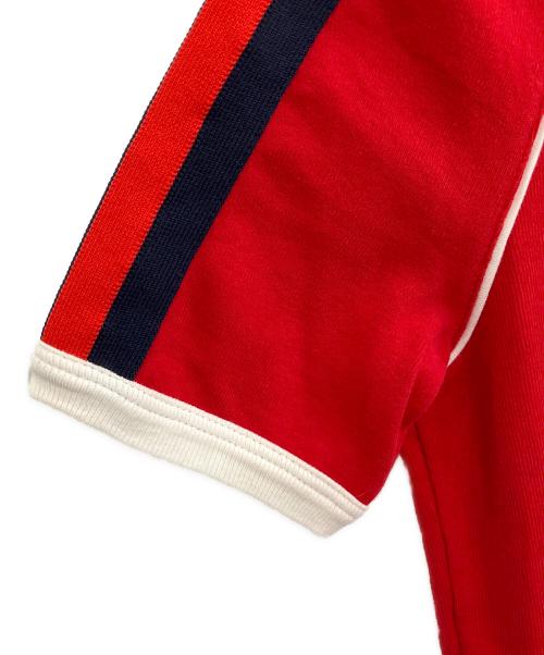 GUCCI（グッチ）GUCCI (グッチ) カットソー レッド サイズ:Mの古着・服飾アイテム