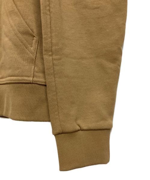 BURBERRY LONDON（バーバリーロンドン）BURBERRY LONDON (バーバリーロンドン) ロゴ刺繍オーバーサイズパーカー ブラウン サイズ:Sの古着・服飾アイテム