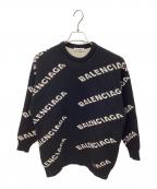 BALENCIAGAバレンシアガ）の古着「ニット」｜ブラック