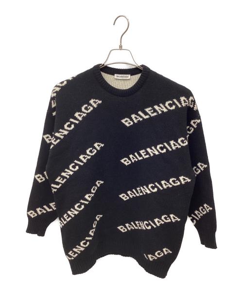 BALENCIAGA（バレンシアガ）BALENCIAGA (バレンシアガ) ニット ブラック サイズ:34の古着・服飾アイテム