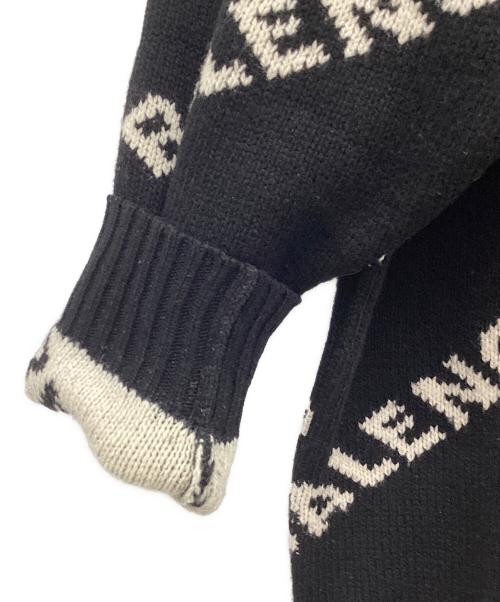 BALENCIAGA（バレンシアガ）BALENCIAGA (バレンシアガ) ニット ブラック サイズ:34の古着・服飾アイテム