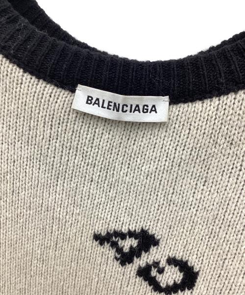 BALENCIAGA（バレンシアガ）BALENCIAGA (バレンシアガ) ニット ブラック サイズ:34の古着・服飾アイテム