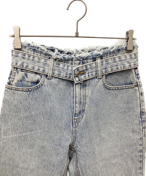 ALEXANDER WANG（アレキサンダー・ワン）ALEXANDER WANG (アレキサンダー・ワン) デニムパンツ スカイブルー サイズ:W25の古着・服飾アイテム