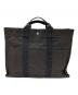 HERMES (エルメス) トートバッグ グレー：12000円