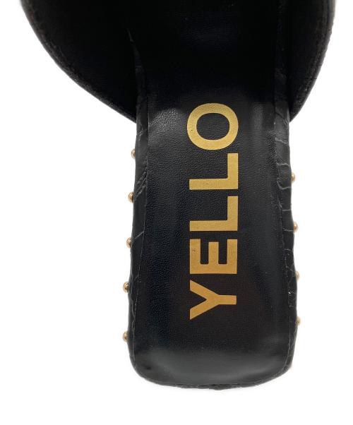 YELLO（イエロ）YELLO (イエロ) サンダル ブラック サイズ:Lの古着・服飾アイテム