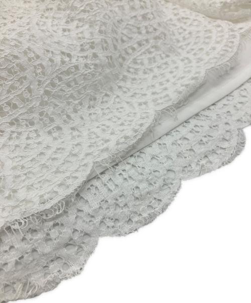 HER LIP TO（ハーリップトゥ）HER LIP TO (ハーリップトゥ) ノースリーブワンピース ホワイト サイズ:Sの古着・服飾アイテム
