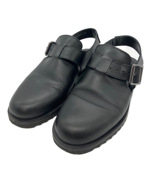 PARABOOT（パラブーツ）PARABOOT (パラブーツ) レザーサンダル ブラック サイズ:23.5cmの古着・服飾アイテム