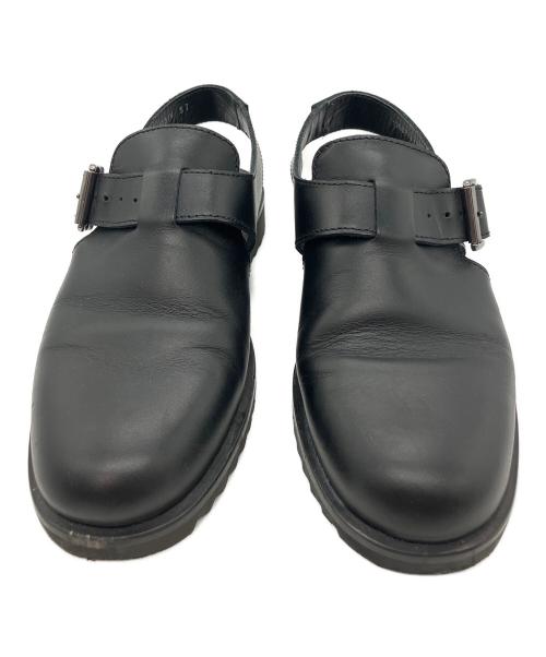 PARABOOT（パラブーツ）PARABOOT (パラブーツ) レザーサンダル ブラック サイズ:23.5cmの古着・服飾アイテム