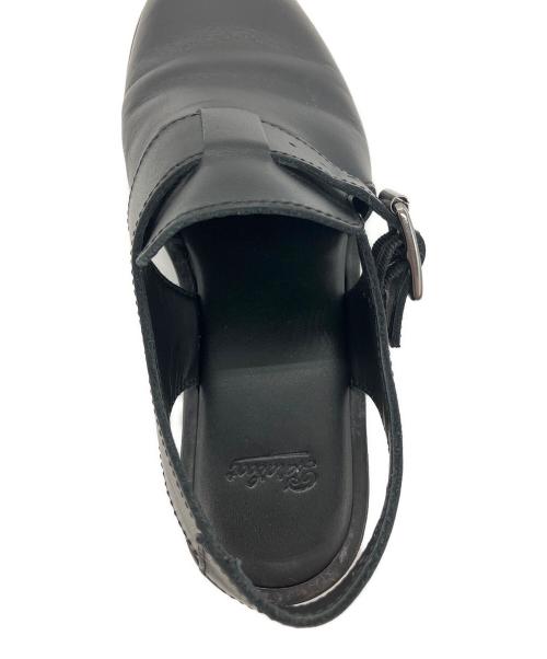 PARABOOT（パラブーツ）PARABOOT (パラブーツ) レザーサンダル ブラック サイズ:23.5cmの古着・服飾アイテム