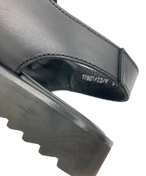 PARABOOT（パラブーツ）PARABOOT (パラブーツ) レザーサンダル ブラック サイズ:23.5cmの古着・服飾アイテム