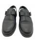 PARABOOT (パラブーツ) レザーサンダル ブラック サイズ:23.5cm：15000円