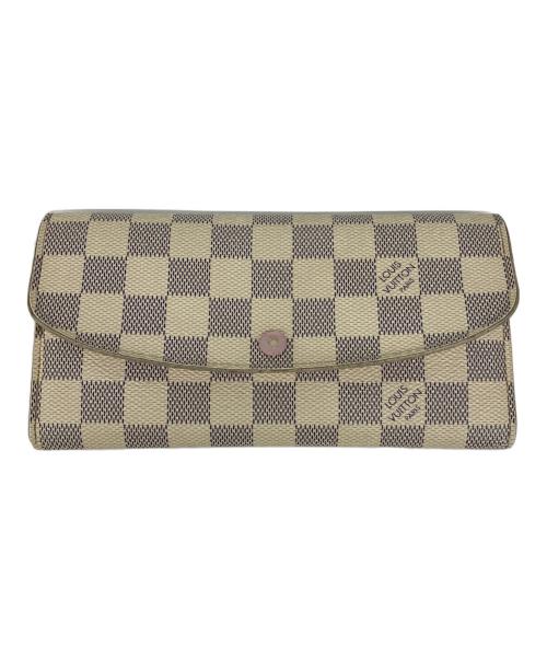 LOUIS VUITTON（ルイ ヴィトン）LOUIS VUITTON (ルイ ヴィトン) 長財布 ホワイト×ピンクの古着・服飾アイテム