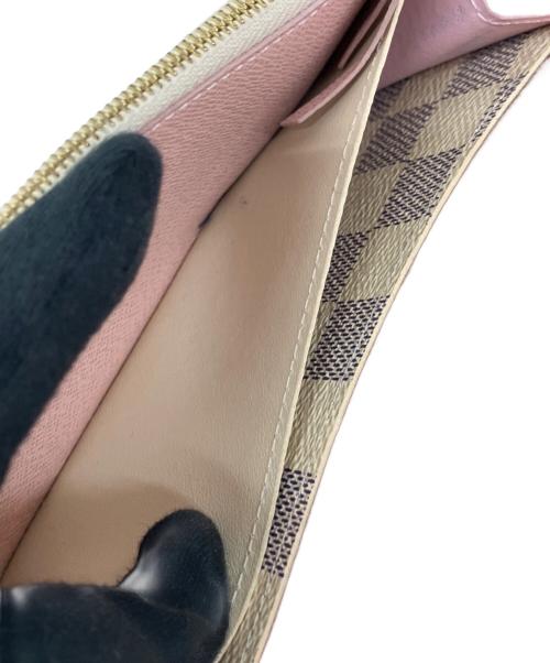 LOUIS VUITTON（ルイ ヴィトン）LOUIS VUITTON (ルイ ヴィトン) 長財布 ホワイト×ピンクの古着・服飾アイテム