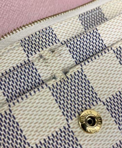 LOUIS VUITTON（ルイ ヴィトン）LOUIS VUITTON (ルイ ヴィトン) 長財布 ホワイト×ピンクの古着・服飾アイテム