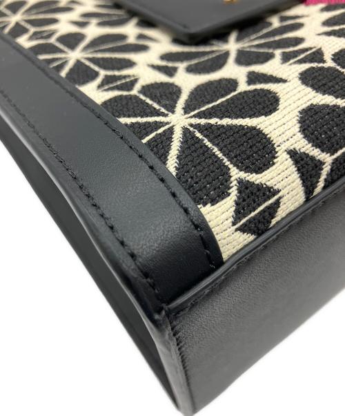 Kate Spade（ケイトスペード）Kate Spade (ケイトスペード) 2WAYバッグ ブラック×ピンクの古着・服飾アイテム