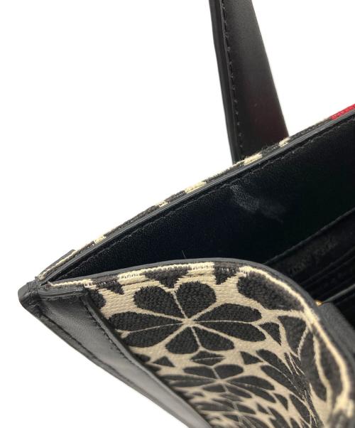 Kate Spade（ケイトスペード）Kate Spade (ケイトスペード) 2WAYバッグ ブラック×ピンクの古着・服飾アイテム