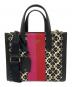 Kate Spade（ケイトスペード）の古着「2WAYバッグ」｜ブラック×ピンク
