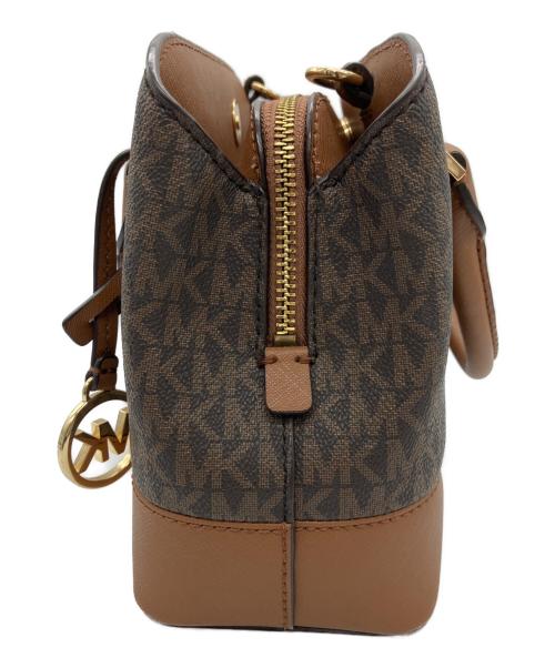 MICHAEL KORS（マイケルコース）MICHAEL KORS (マイケルコース) 2WAYバッグ ブラウンの古着・服飾アイテム