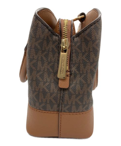 MICHAEL KORS（マイケルコース）MICHAEL KORS (マイケルコース) 2WAYバッグ ブラウンの古着・服飾アイテム