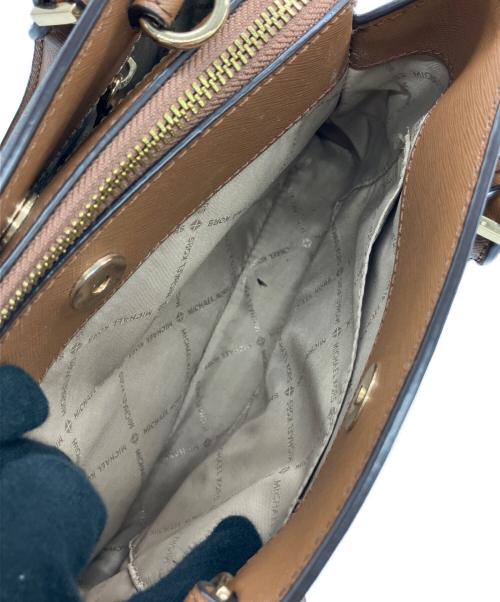MICHAEL KORS（マイケルコース）MICHAEL KORS (マイケルコース) 2WAYバッグ ブラウンの古着・服飾アイテム