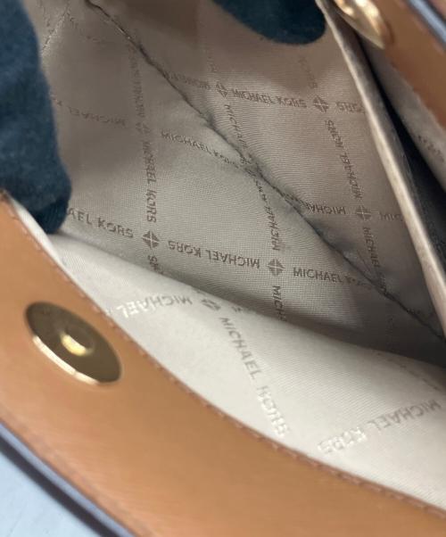 MICHAEL KORS（マイケルコース）MICHAEL KORS (マイケルコース) 2WAYバッグ ブラウンの古着・服飾アイテム