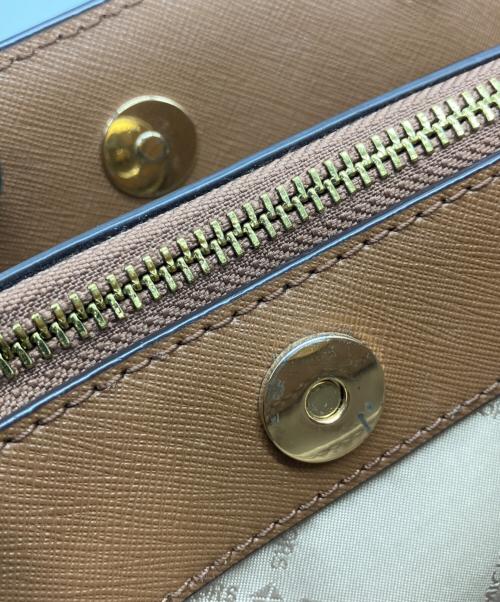MICHAEL KORS（マイケルコース）MICHAEL KORS (マイケルコース) 2WAYバッグ ブラウンの古着・服飾アイテム