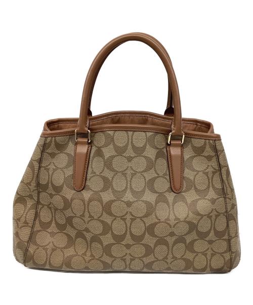 COACH（コーチ）COACH (コーチ) 2WAYバッグ ブラウンの古着・服飾アイテム