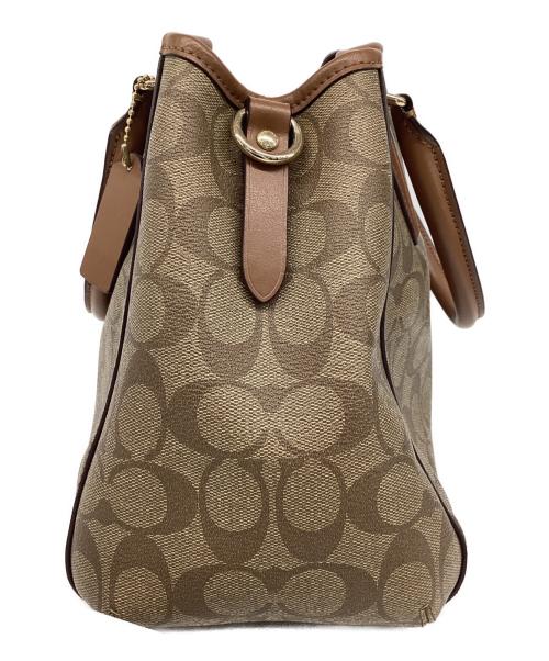 COACH（コーチ）COACH (コーチ) 2WAYバッグ ブラウンの古着・服飾アイテム