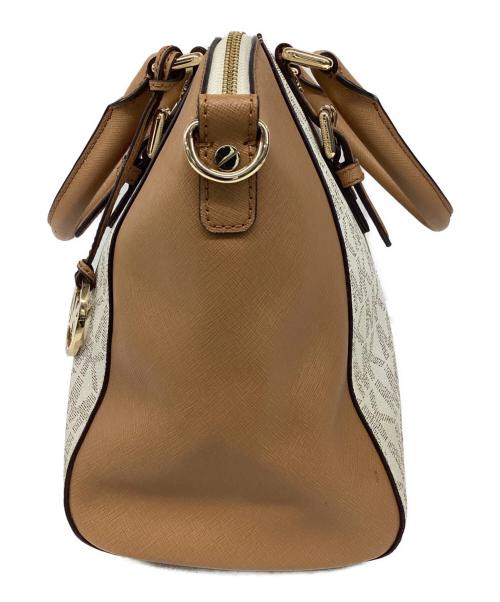 MICHAEL KORS（マイケルコース）MICHAEL KORS (マイケルコース) 2WAYバッグ ベージュの古着・服飾アイテム