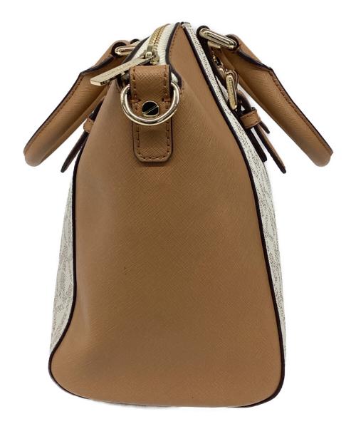 MICHAEL KORS（マイケルコース）MICHAEL KORS (マイケルコース) 2WAYバッグ ベージュの古着・服飾アイテム