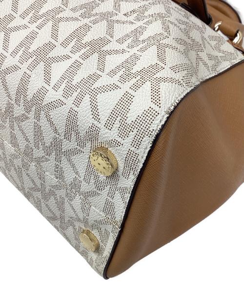 MICHAEL KORS（マイケルコース）MICHAEL KORS (マイケルコース) 2WAYバッグ ベージュの古着・服飾アイテム